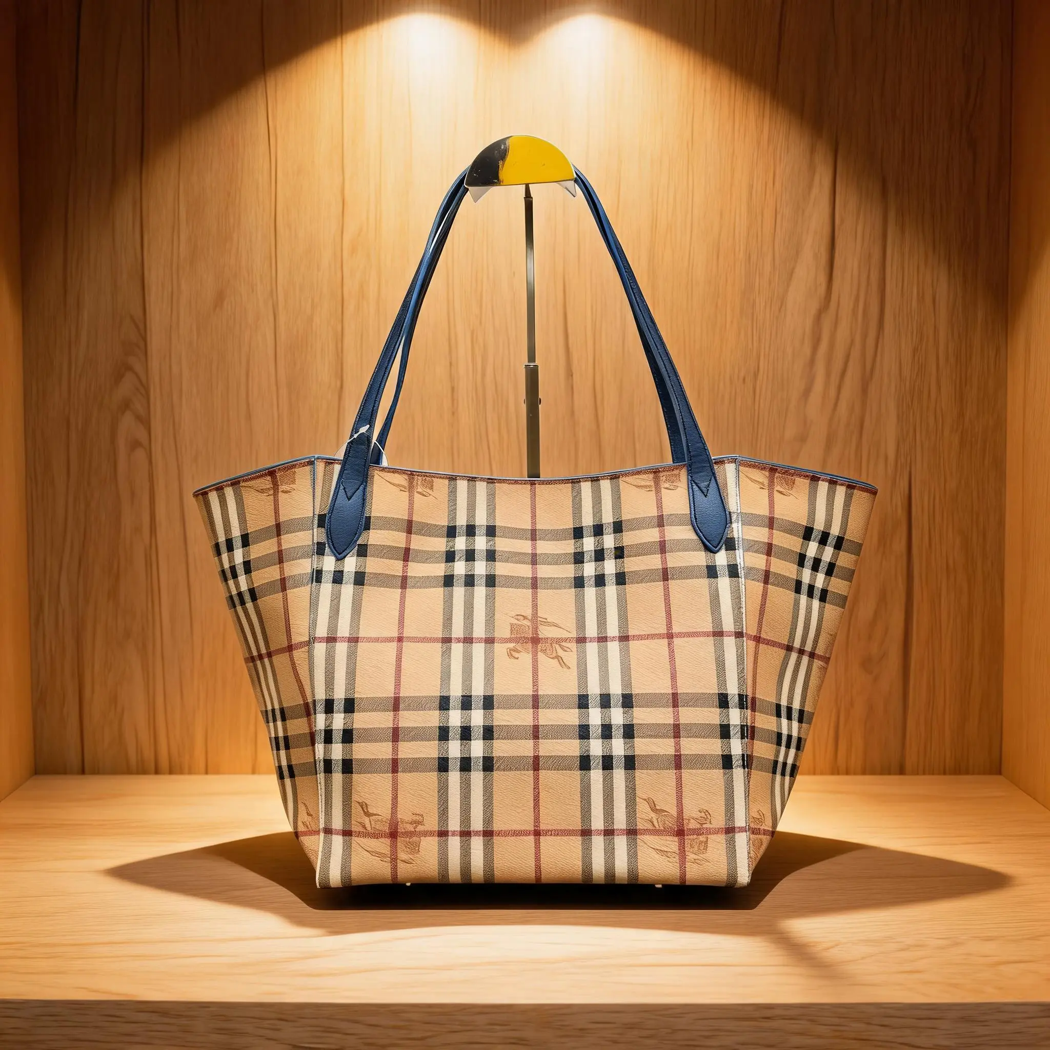 Pre-owned BURBERRY Canvas Shoulder Bag C0710370468