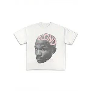 pure cotton Frank OceanS Blond Pink Shirt Rap Tee Gift For