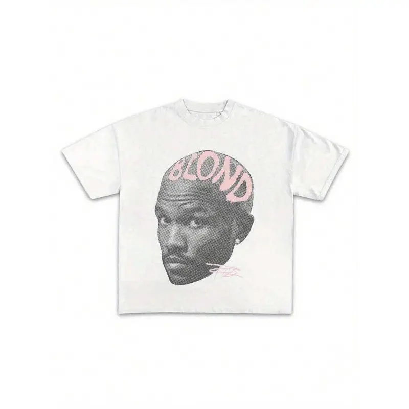 pure cotton Frank OceanS Blond Pink Shirt Rap Tee Gift For