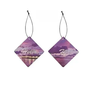 Car Air Freshener Pendant – Long-Lasting Scent Card for Car Interior, Aromatherapy Deodorizer, Decorative Hanging Ornament, Gift Idea