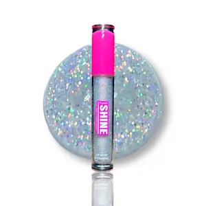 (GLITTERY) RAINBOW HOLOGRAPHIC “STUNNSHINE” LIPGLOSS ! Glittery Shiny Smooth Moisturizing Hydrating Glitter Wand Lip Gloss