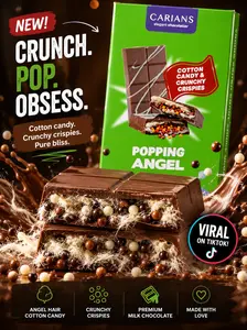 Carians Popping Angel Hair Chocolate 3.5oz (100g)