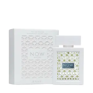 Lattafa Rave Now White Eau de Parfum Spray for Unisex, 3.4 Ounce