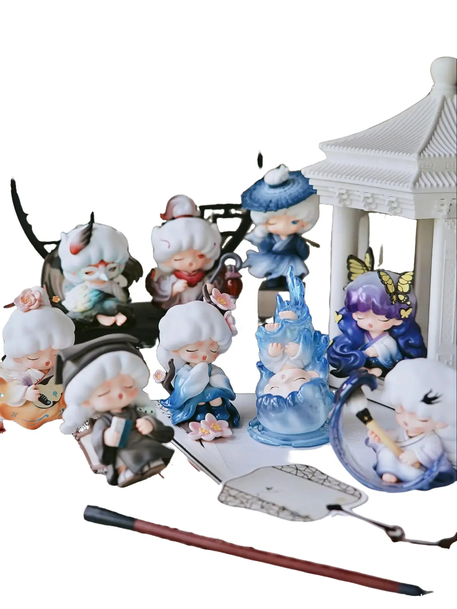 YUMO Strange Dream Stories Series Specialty Cute Collectible Plastic Blind Box Toy, Blindbags Single Box (1 pcs), Ideal Gift for Kids & Collectors, 9+1+1 Edition Mix, Secret Edition Chase