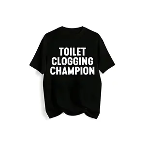 Funny Gag Gift Shirt – Toilet Champion Tee – Humor Graphic T-Shirt