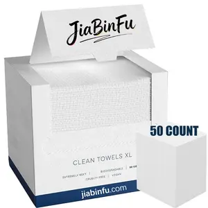 Disposable Face Towel, Single Use Towel, 50pcs/box Portable Multipurpose Wet & Dry Towel, Soft Face Towel for Home Bathroom Outdoor Travel, Lightweight Soft Towel