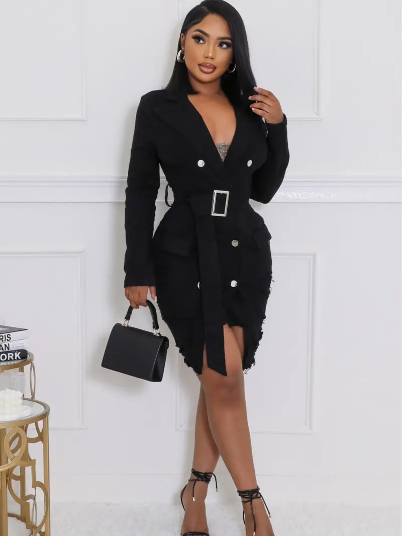 black slip dress and cream blazer outfit - TikTok Shop black slip dress and cream blazer outfit - TikTok Shop