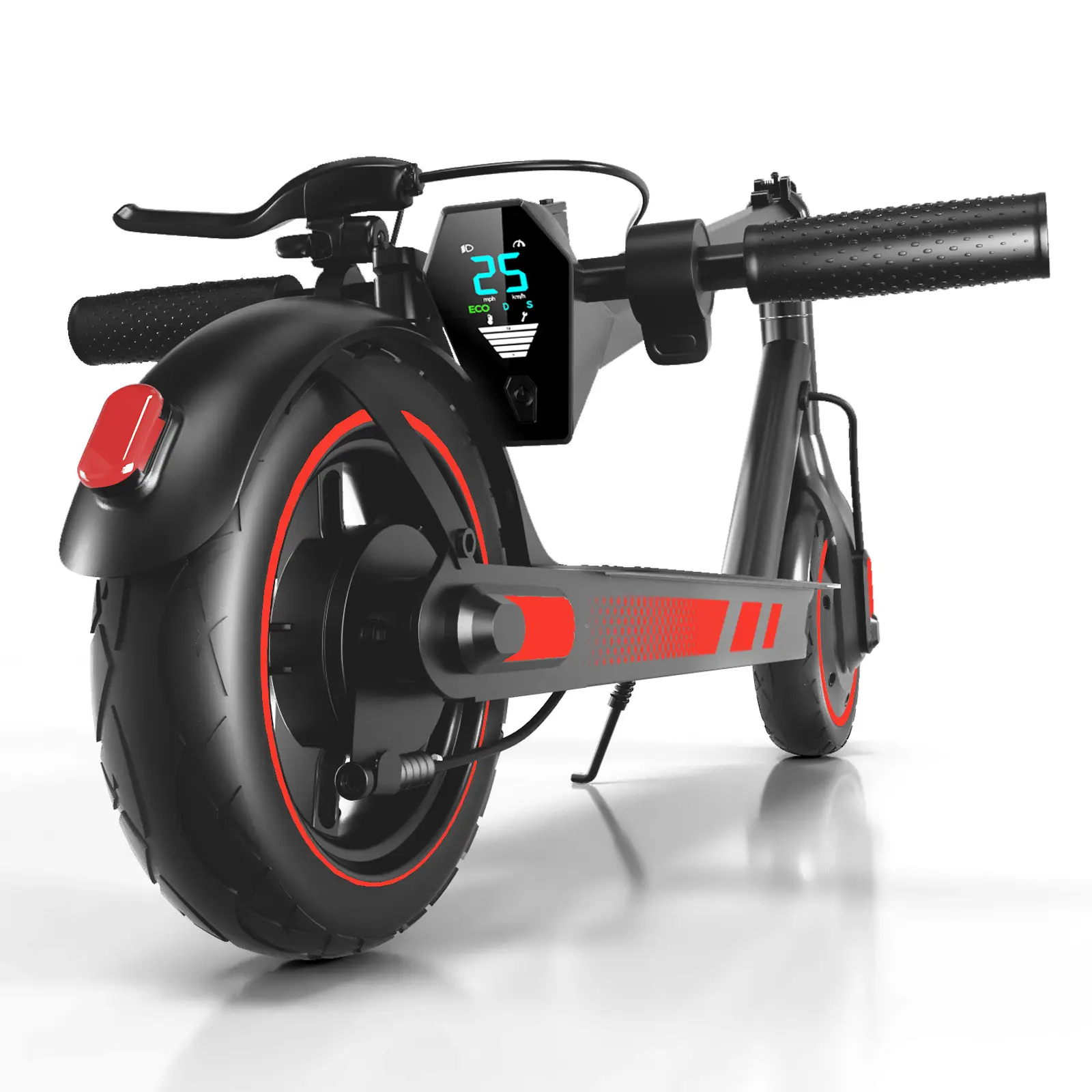 Long Range Commuter V10 Electric Scooter 10'' vacuumTires, 500W Motor 25 MPH Portable Folding Scooter ,20 Miles of Range , Application control adjustment function&cruise control,Daily commuting and children's leisure and entertainment