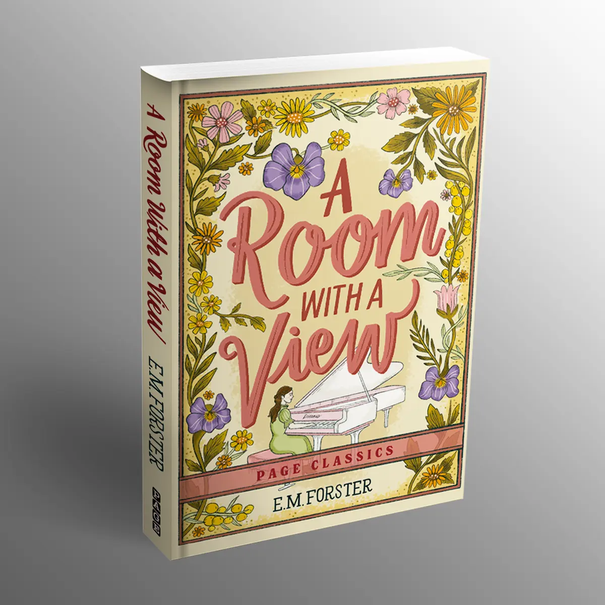 E.M. Forster's A Room With a View Classic Edition Novel - Thought-Provoking Literature Book, Vivid Settings, for Literary Enthusiasts