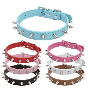Collar=%2=-- 1pc Cool--=%2=- Cat=%2=-- Dog--=%2=- Collar=%2=-- Leather Spiked Studded Collars For Small Medium Colorful Pets Necklace Dogs Cats Neck Strap Pet Products pet accessory pet--=%2=- collar=%2=----=%2=- cat=%2=----=%2=- collar=%2=-- cat collar c