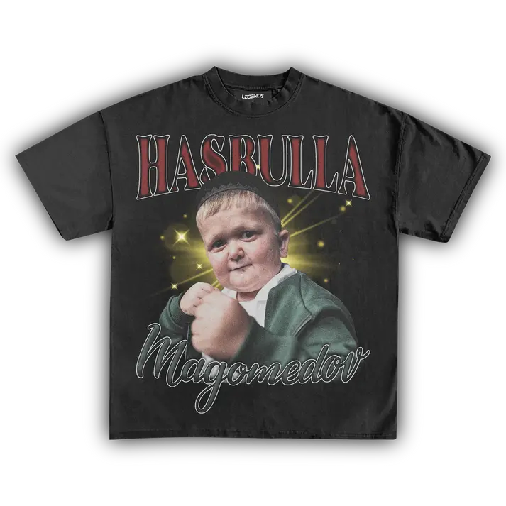 Hasbulla Meme Graphic Tee – MMA & Boxing Culture Shirt