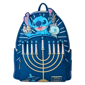 Stitch Hanukkah Menorah Light Up Mini Backpack