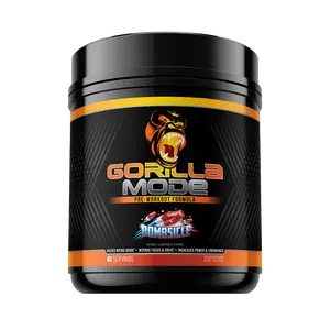 Gorilla Mind Gorilla Mode Pre-Workout Powder – High-Stim Pump + Focus – 40 Servings