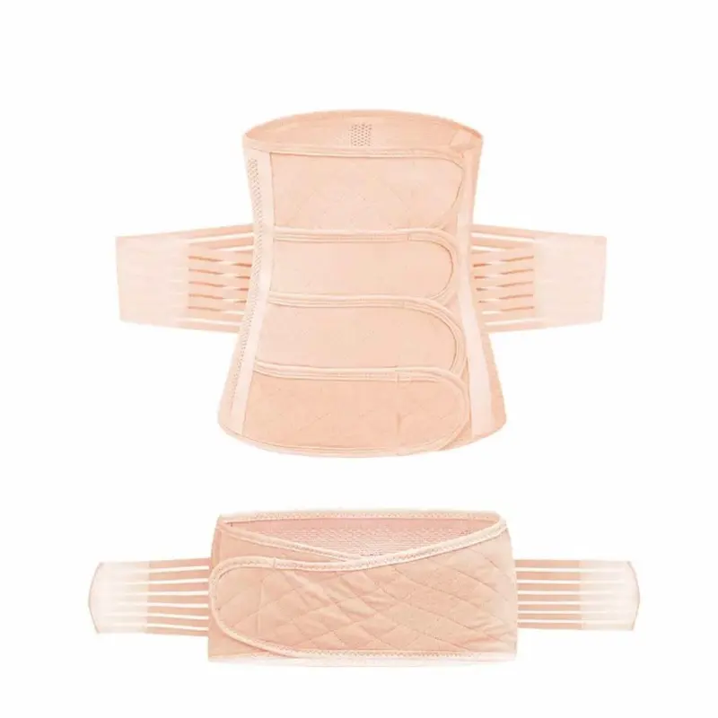 Postpartum abdominal belt parturient dual-purpose plastic waist confinement girdle waist girdle restraint belt breathable cover for women belly  band