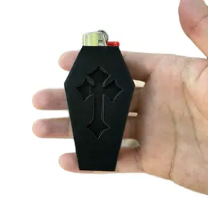 Coffin/Casket Gothic Style Lighter Sleeve/Case