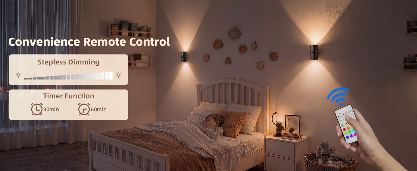 Motion Sensor Light Indoor with Remote, 4000mAh Rechargeable RGB Ambient LED Wall Lamp, Magnetic Stick-On Night Light for Hallway, Stairs, Bedroom and Living Room(2 Pack) Motion Sensor Light Indoor with Remote, 4000mAh Rechargeable RGB Ambient LED Wall Lamp, Magnetic Stick-On Night Light for Hallway, Stairs, Bedroom and Living Room(2 Pack)