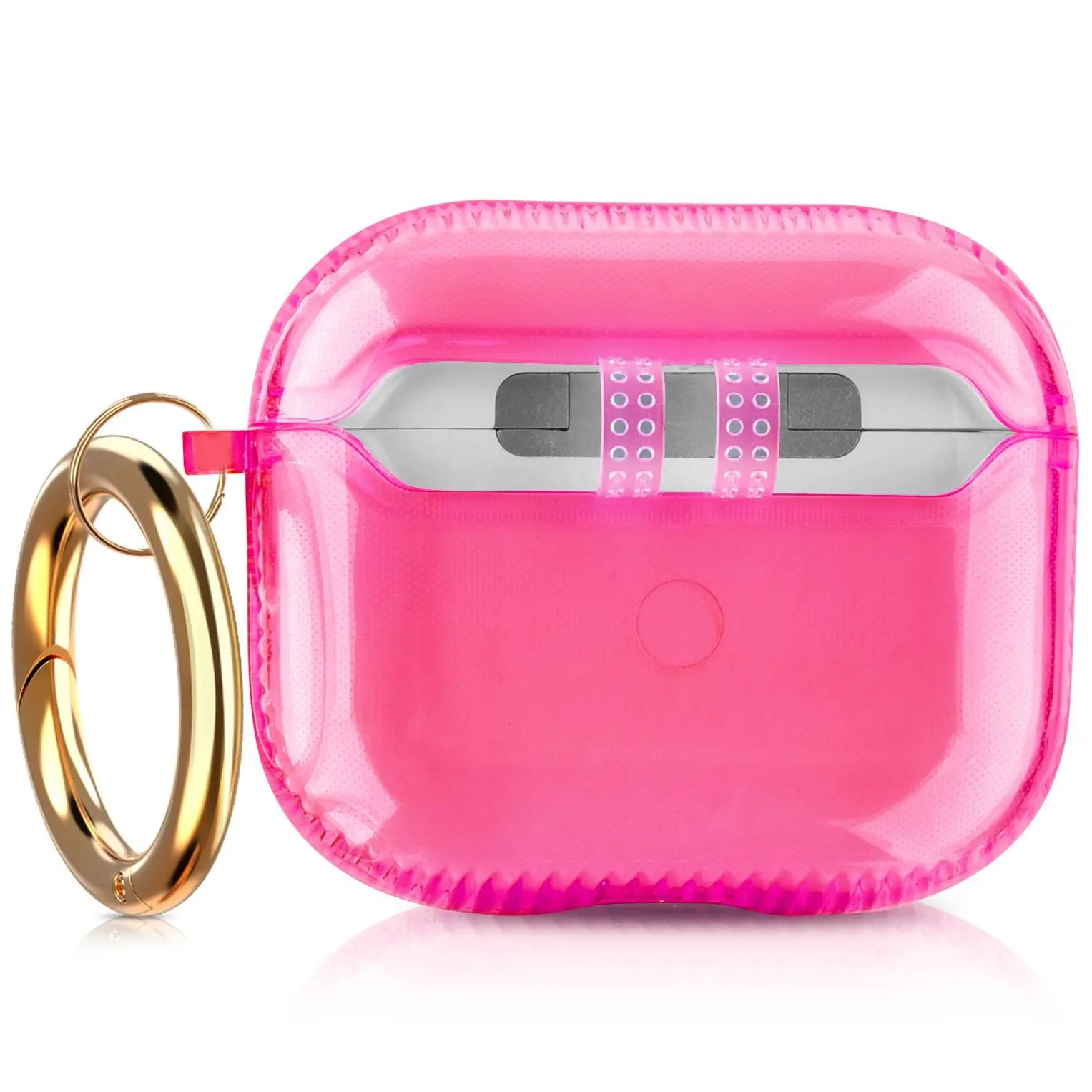 WorryFree Gadgets Apple Airpods 3rd Gen TPU Case w/ Keychain
