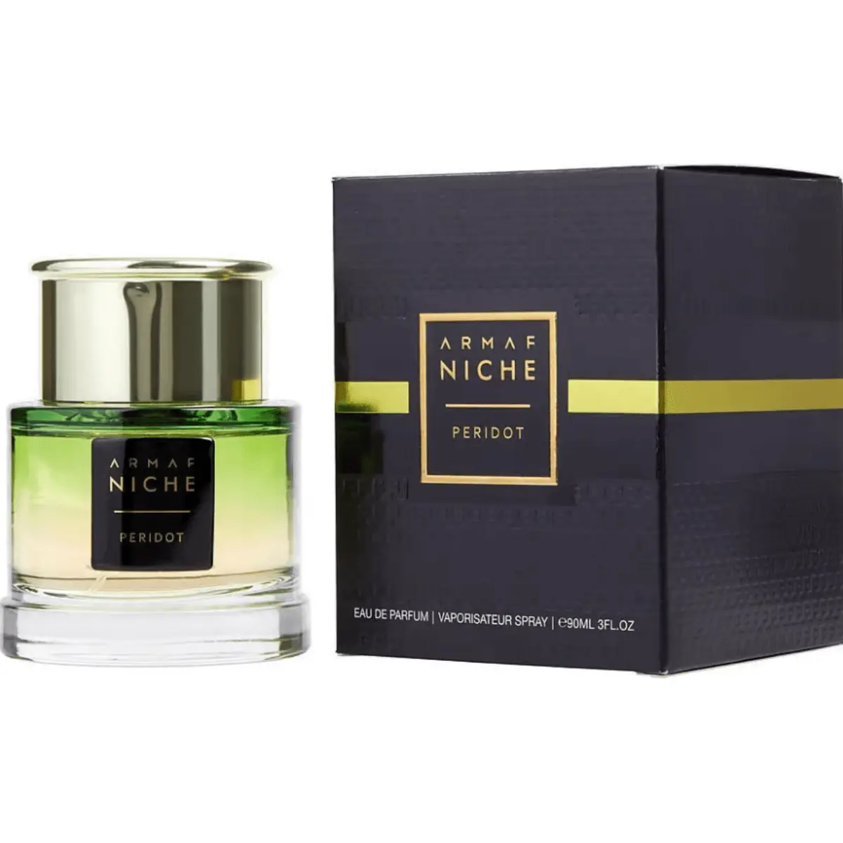Armaf Niche Peridot Unisex Deep Floral Eau de Parfum (EDP) - 3oz Daily Use Fresh Aroma Fragrance, Fruit-Based, Musk, Scented, Elevated, Orange-Scented, New in Box, Fruit-Based Unisex Fragrance, Musk Unisex Fragrance