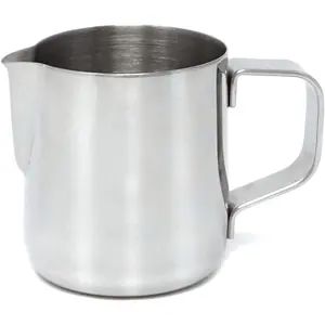 1PCS Stainless Steel Milk Latte Frothing Pitcher Cup Jug Steaming Espresso Pitcher for Espresso Cappuccino Milk Cream Latte Coffee(5 Oz)