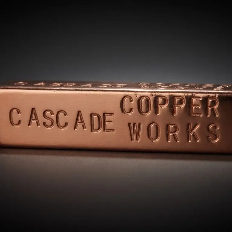 Premium Quality Handmade Metalwork Copper Hand-Poured Ingot Bars - ~16+ oz Stamped Collector Mirror Finish Collectibles for DIY Specialty Supplies, Decor