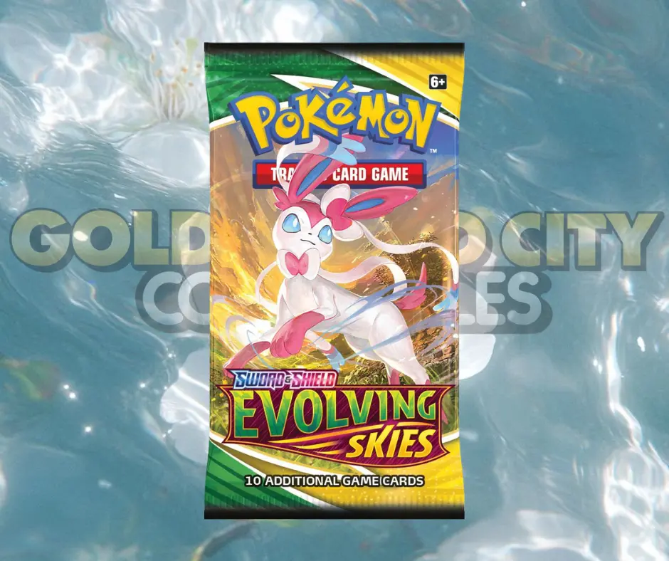 Evolving Skies Booster Pack Official Tcg English Trading Cards