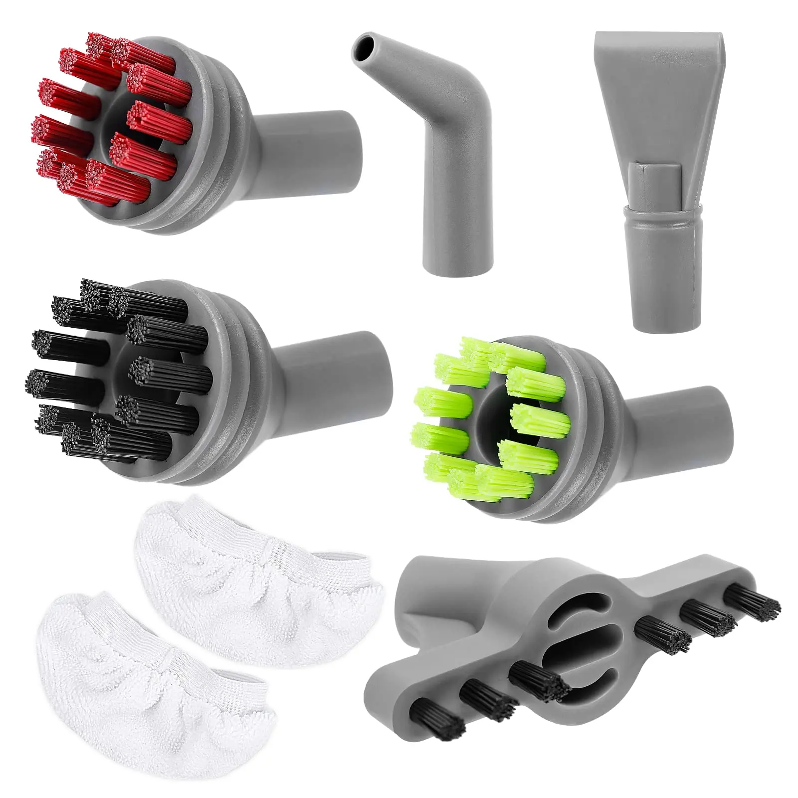 KEEPOW Steam Shot Attachments with Angle Concentrator Tool for Floor Use, Compatible with Bissell SteamShot Hard Surface Steam Cleaner 39N7V, 39N7A, 2994B, Replacement Vacuum & Floor Polisher Accessories, Steam Cleaner Vacuum Accessories