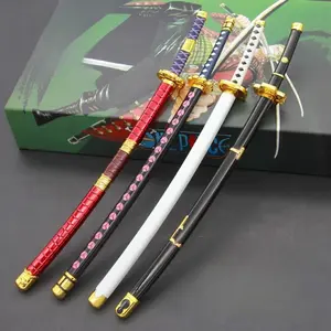 10inch 25cm Katana Action Figure Metal Safe Unsharpened Sword Ninja Knife Blade Real Japanese Katana Original Samurai Sabre Anime Gift