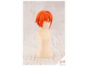 Kotobukiya JK013 Sousai Shojo Teien Short Wig Type-A Orange & Purple Plastic Model Kit