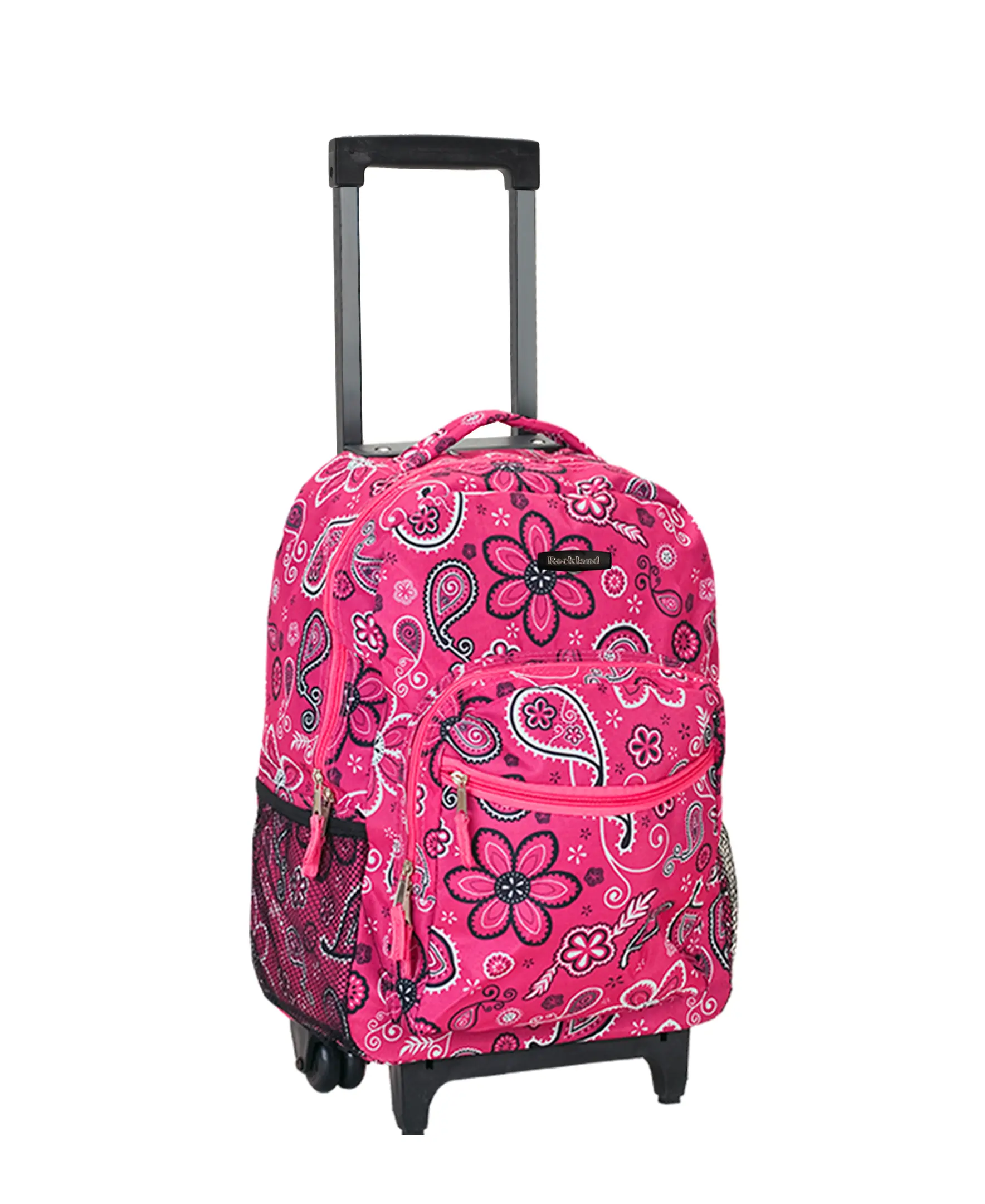 Rockland Double Handle 17" Rolling Backpack