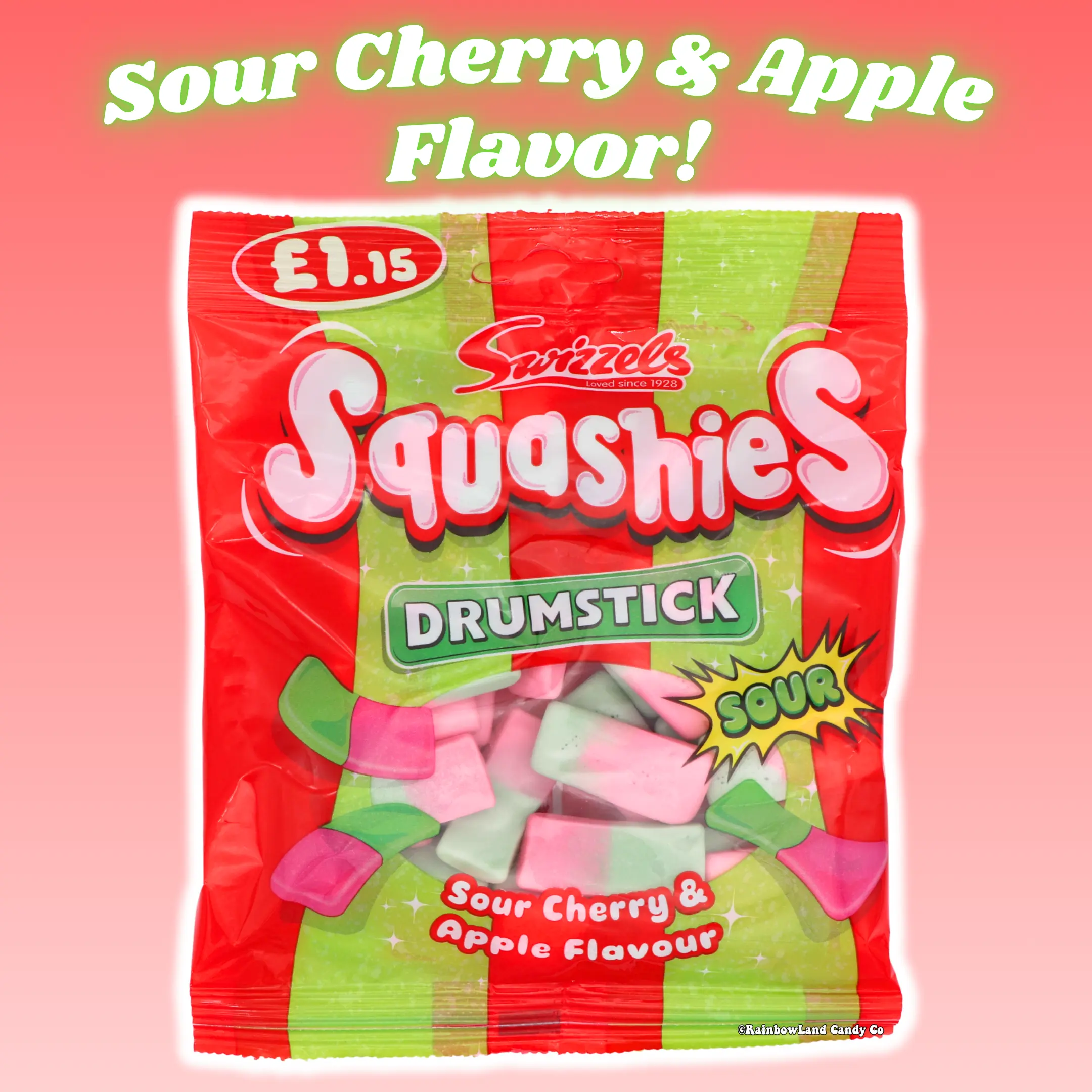 Swizzels Squashies Sour Cherry & Apple | Imported UK Candy