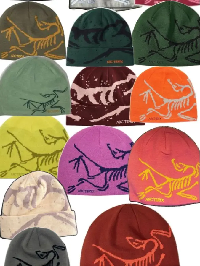 Arc'teryx Winter Beanie Unisex Warm Outdoor Knit Cap for Cold Weather Activities