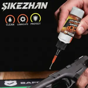 Gun Oil CLP Cleaner Lube with Precision Needle Tip Oiler for Rifle Pistol Shotgun Firearm Maintenance & Care 60ml