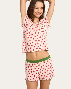 Suzie Pj Set in Juicy Tomatoes