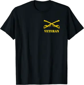 US Army Cavalry Veteran - CAV Scout 19Delta - 19D T-Shirt - Alexandriaro Shop 35B0B7JYH59D