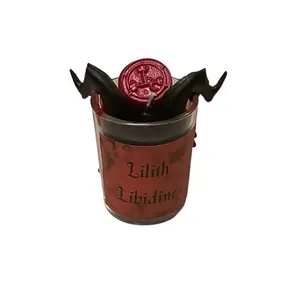 Lilith beeswax candle