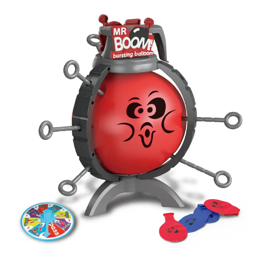 Boomboom Balloon Suitable for Multi-Person Prank Play, Bursting Balloons Interactive Gag Toy, Desktop Game, Model Xinghao, Party, Prank Gift