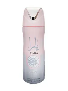 LATTAFA YARA BODY SPRAY 6.7oz  PERFUME SPRAY Scented Scent Fragrance Floral Body Care Comfort Cosmetic Aroma Cleanser Flower Deodorant Blend Daily Vanilla 2024 christmas ornament balls