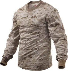 Desert Digital Camo - Long Sleeve Digital Camo T-Shirt