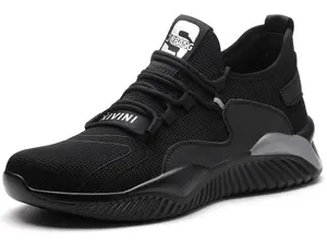 Steel Toe Safety Shoes for Men Women Lightweight Work Sneakers Non-Slip Industrial Work Shoes