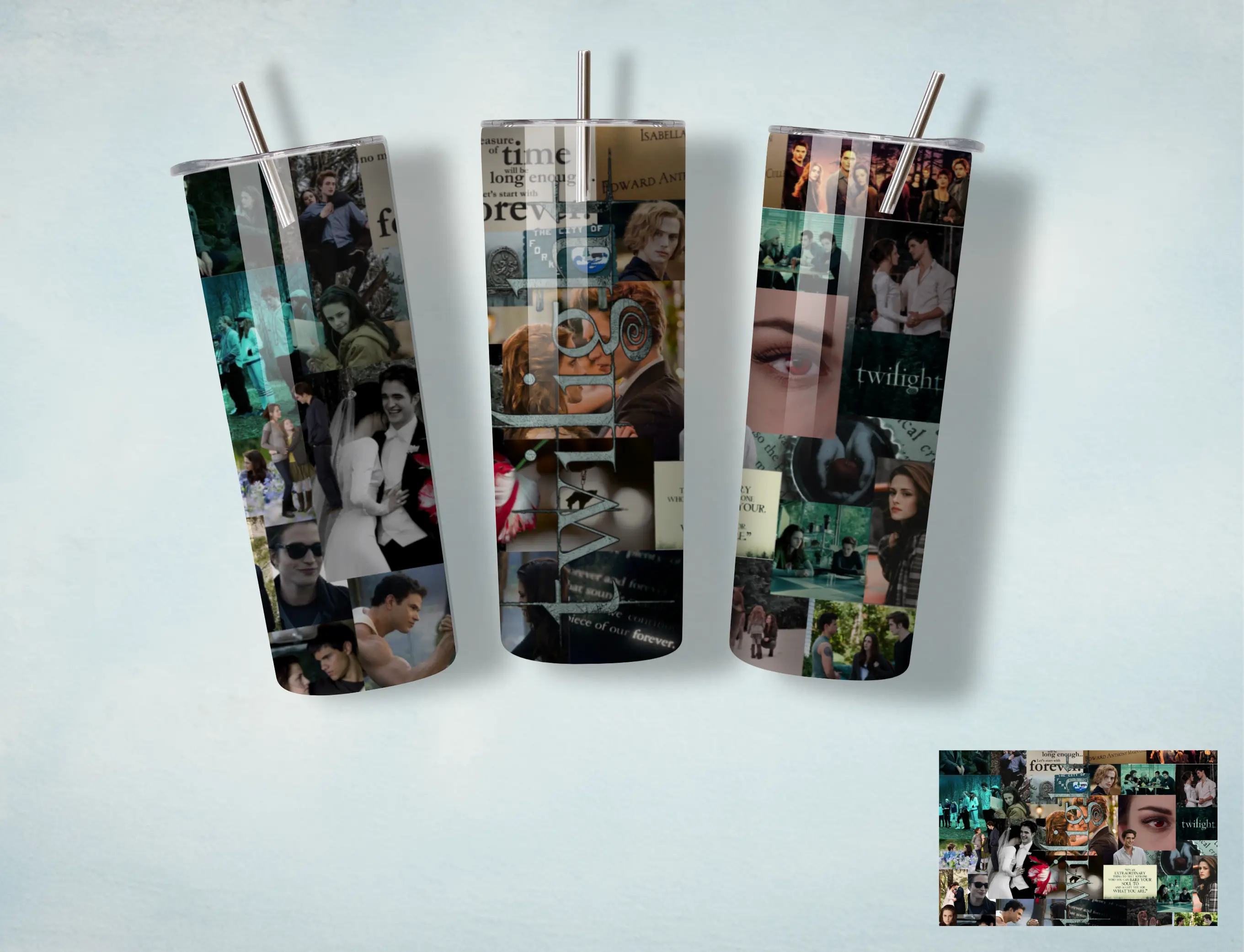 Twilight Collage 20oz Insulated Tumbler