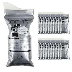 Moodooy Disposable Emergency Urinal Bag, Portable Camping Pee Bags, Travel Pee Bags, Traffic Jam Urine Bag, Portable Travel Toilet, Vomit Bags for Men Women Kids, Camping Supplies