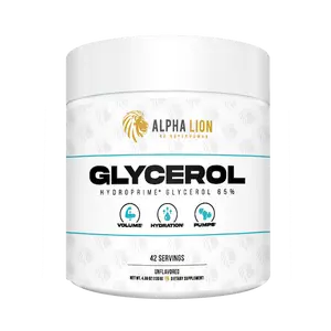 GLYCEROL - PUMPS. VOLUME. HYDRATION.