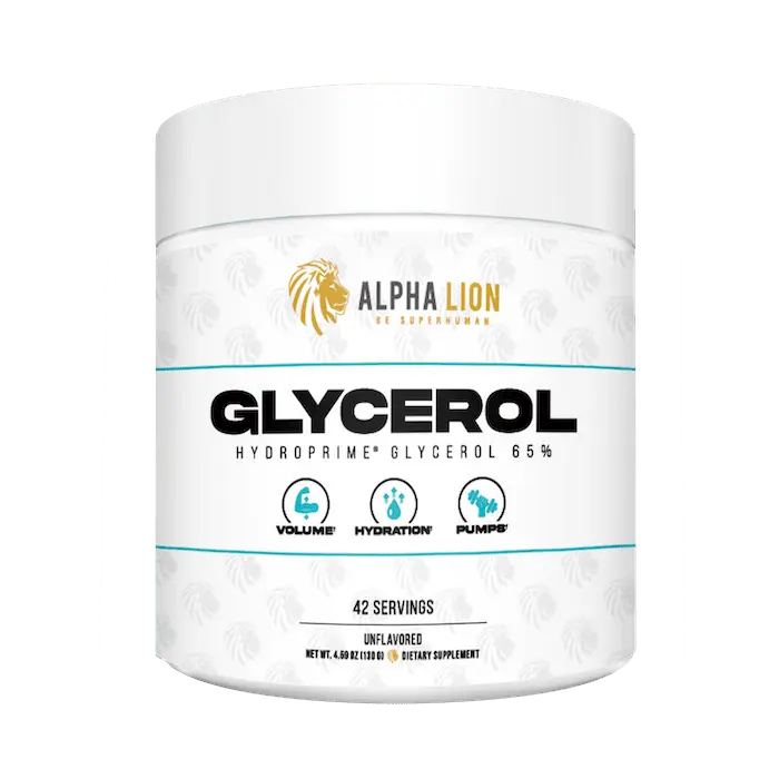 GLYCEROL - PUMPS. VOLUME. HYDRATION.