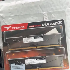 Team T-FORCE VULCAN Z 16GB (2 x 8GB) 288-Pin PC RAM DDR4 3600 (PC4 28800) Desktop Memory Model TLZGD416G3600HC18JDC01