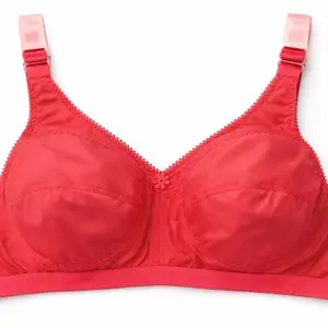 2 pieces of 100% cotton, 2 hooks, thick belts, and a full overage bra for women.
