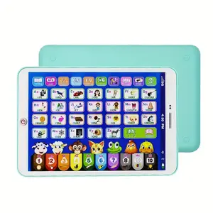 New Light Toddler Tablet Early Education Machine Learning Story Machine Children Intelligence Point Reading Mini Toy, Educational Kids Device, Learning Tool