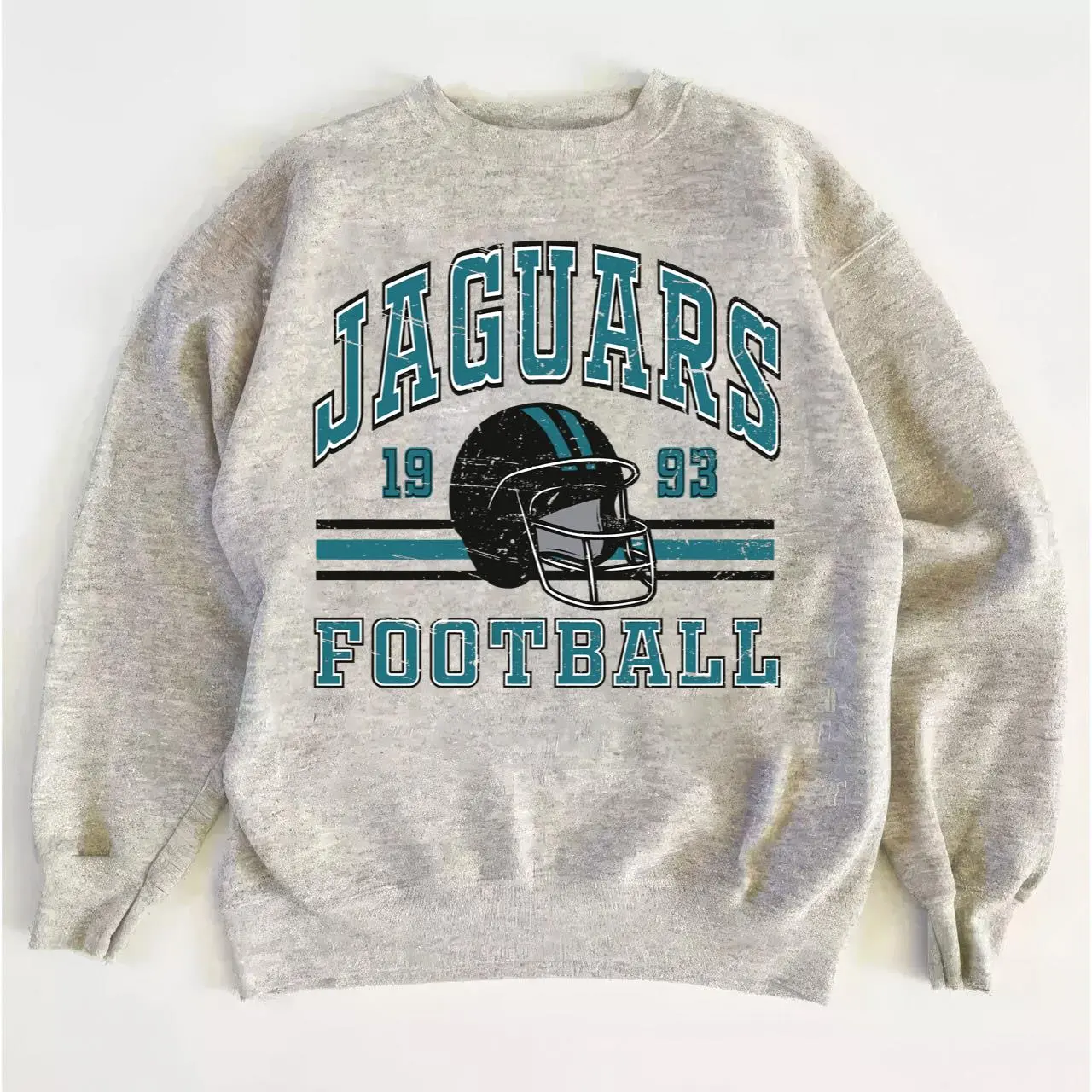 Jaguars Vintage 80s Retro Style Football Sweatshirt, Classic Fan Apparel Pullover