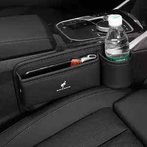 Car Seat Gap Organizer Multifunction Console Crevice Filler Side Storage Box For Ford Bronco Sport 2020 2021 2022 2023 Accessories