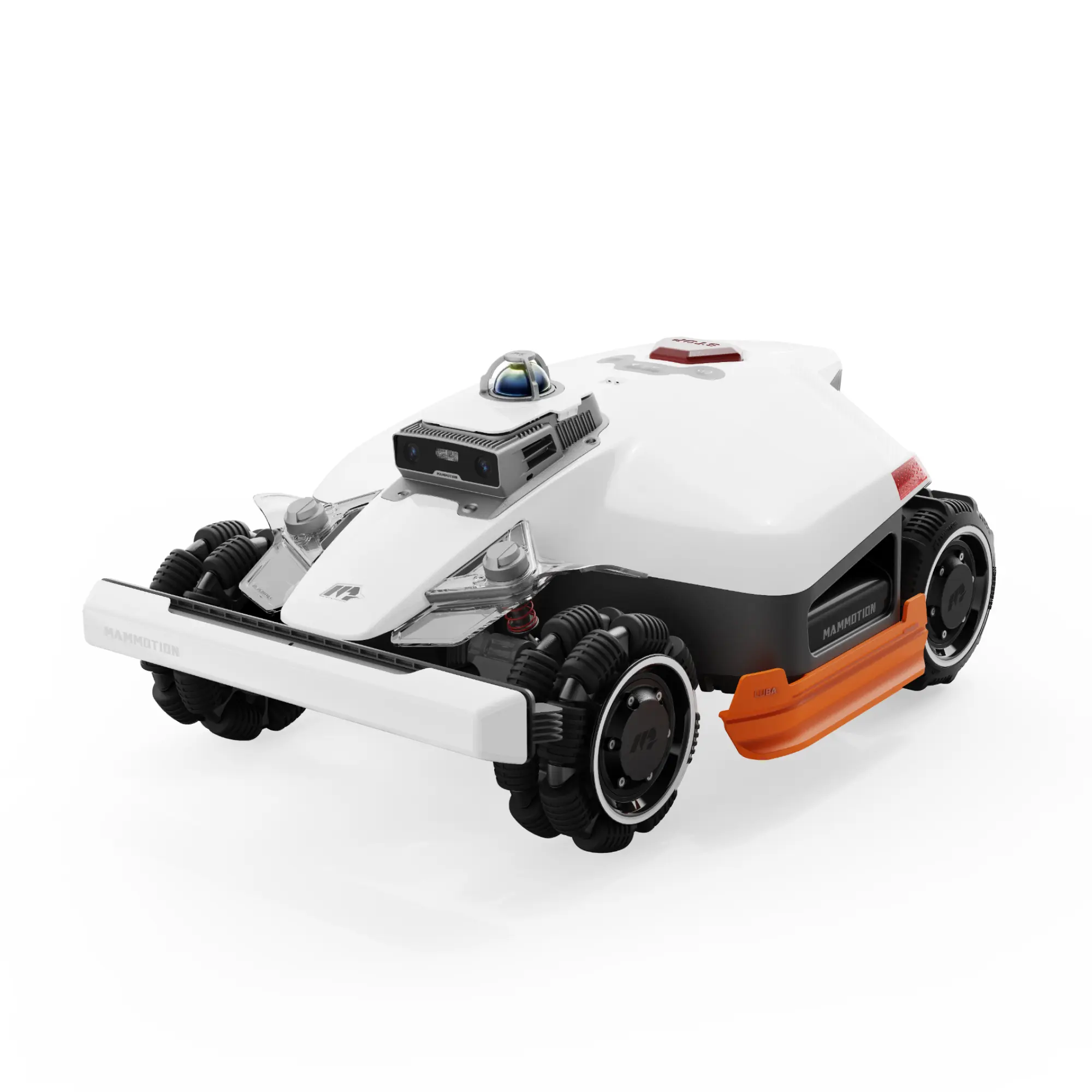 Mammotion LUBA 3 AWD 3000H - Wire-Free Robot Lawn Mower for 3/4 Acre, 80% Slopes & Rough Terrain, Tri-Fusion Navigation