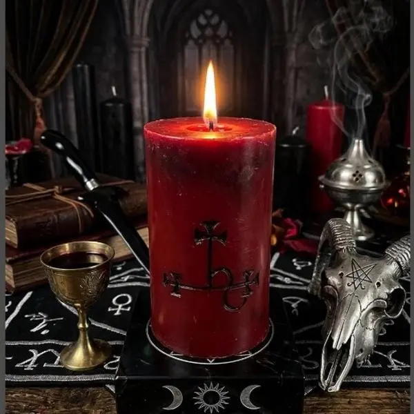 Goddess Engraved candles, pk of 2 candles